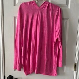 Torrid Pink Long Sleeve Hoodie